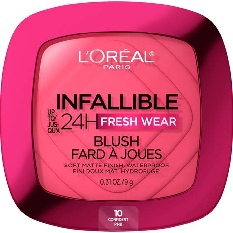 l'oreal infallible blush|l'oreal touch on colour blush.